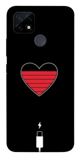 Чохол на Realme C25Y Charge your heart фото 1 з 1
