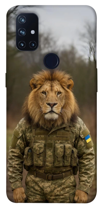 Чохол на OnePlus Nord N10 5G Лев захисник фото 1 з 1