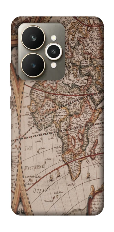 Чохол на Realme 15 Карта подорожей фото 1 з 1