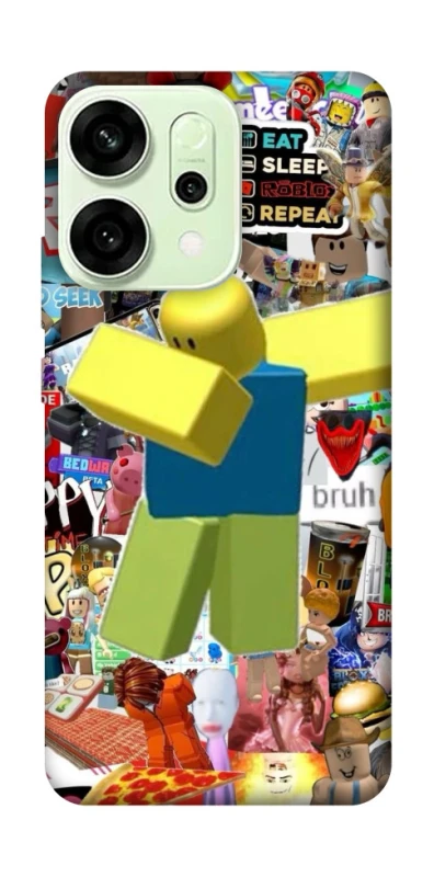 Чехол на Oppo Reno 14 Roblox style фото 1 из 1