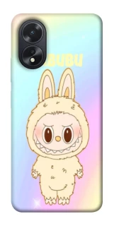 Чехол на Oppo A38 Fluffy Rainbow Labubu фото 1 из 1