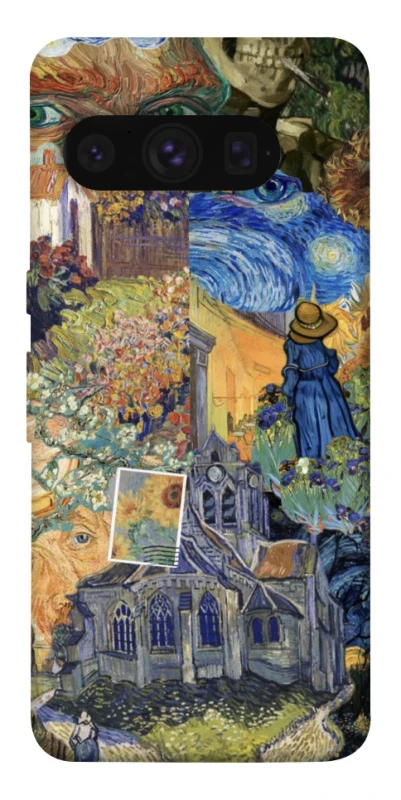 Чехол на Google Pixel 8 Pro Van Gogh collage фото 1 из 1