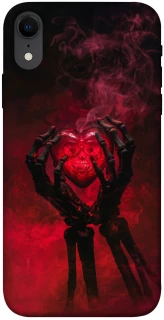 Чохол на Apple iPhone XR (6.1") Heart in the hands of a skeleton фото 1 з 1