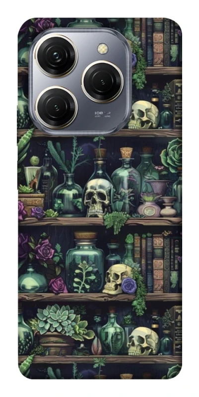 Чехол на TECNO Spark 20 Pro Bookshelf ver.1 фото 1 из 1