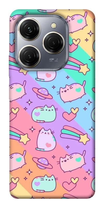 Чехол на TECNO Spark 20 Pro Cat Cute фото 1 из 1
