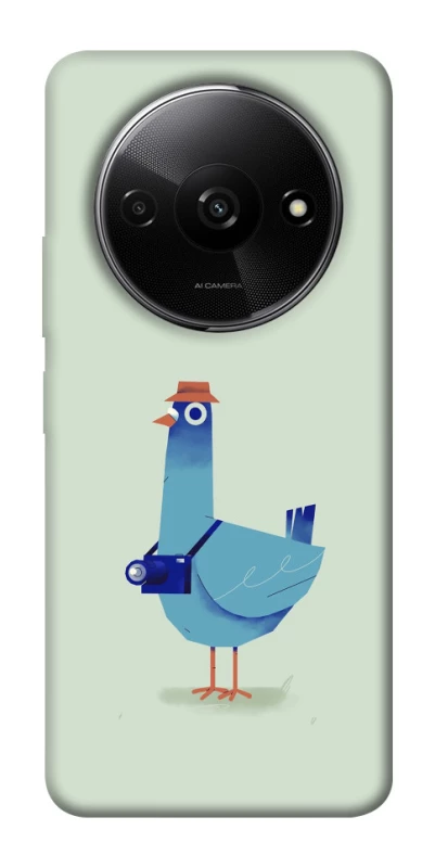 Чохол на Xiaomi Redmi A3 Голуб-детектив фото 1 з 1