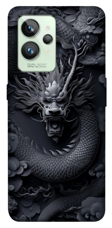 Чохол на Realme GT2 black dragon фото 1 з 1