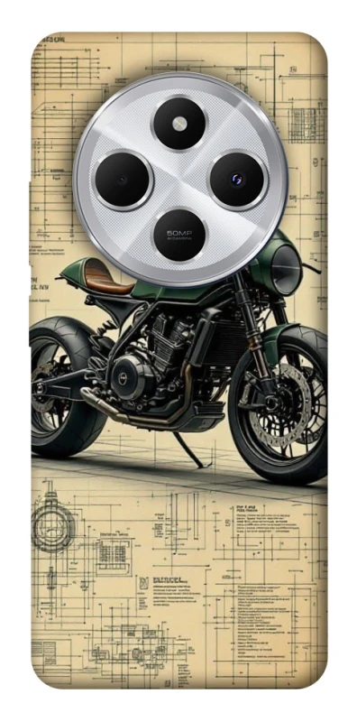 Чохол на Xiaomi Redmi 14C / Poco C75 Bike model фото 1 з 1