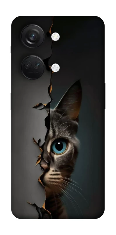 Чохол на OnePlus Nord 3 Кіт-підглядач v2 фото 1 з 1