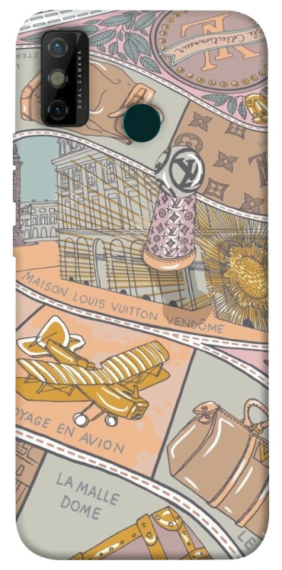 Чехол на TECNO Spark 6 Go Fashion collage ver.2 фото 1 из 1