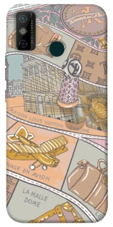 Чехол на TECNO Spark 6 Go Fashion collage ver.2 фото 1 из 1