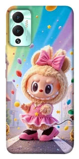 Чохол на Infinix Hot 12 Play Labubu rainbow фото 1 з 1