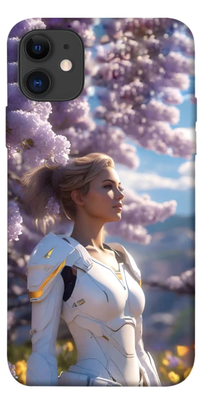 Чохол на Apple iPhone 11 (6.1") Cyber space girl ver.1 фото 1 з 1