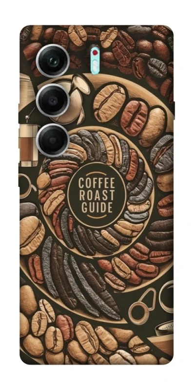 Чохол на Tecno Camon 40 Pro Coffee roast guide фото 1 з 1