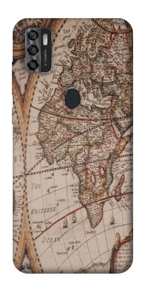 Чехол на ZTE Blade A7s (2020) Карта путешествий фото 1 из 1