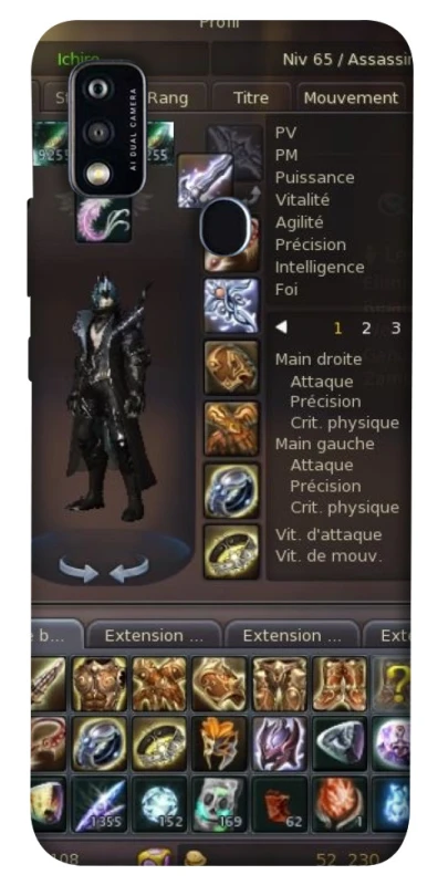 Чохол на ZTE Blade A51 Character Menu ver.1 фото 1 з 1