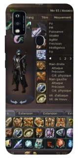 Чехол на ZTE Blade A51 Character Menu ver.1 фото 1 из 1