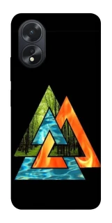 Чехол на Oppo A18 Валькнут v4 фото 1 из 1