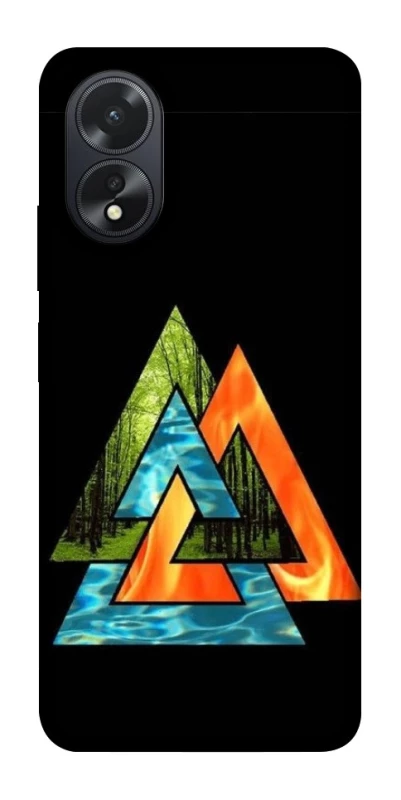 Чехол на Oppo A38 Валькнут v4 фото 1 из 1