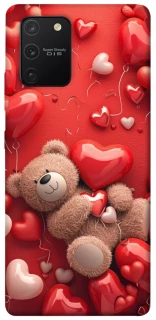 Чехол на Samsung Galaxy S10 Lite bear in hearts фото 1 из 1
