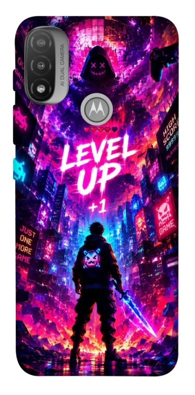 Чохол на Motorola Moto E20 Level UP фото 1 з 1