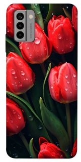 Чехол на Nokia G22 Красные тюльпаны фото 1 из 1