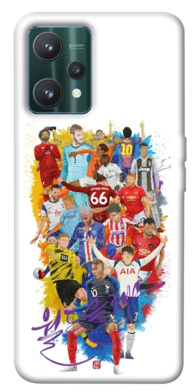 Чехол на Realme 9 Pro Football Abstract v2 фото 1 из 1