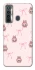 Чохол на TECNO Camon 17 Pink bows and Labubus фото 1 з 1