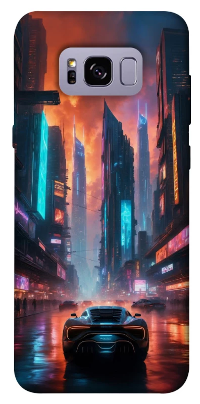 Чехол на Samsung G955 Galaxy S8 Plus Cyber city фото 1 из 1