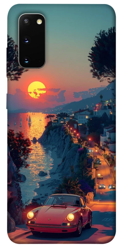Чохол на Samsung Galaxy S20 Porsche sunrise фото 1 з 1