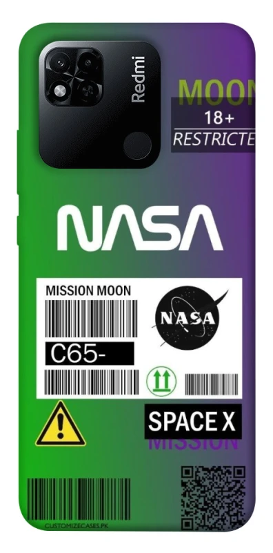 Чехол на Xiaomi Redmi 10A NASA ver.2 фото 1 из 1