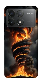 Чохол на Xiaomi Poco F6 Pro Вогняний торнадо фото 1 з 1