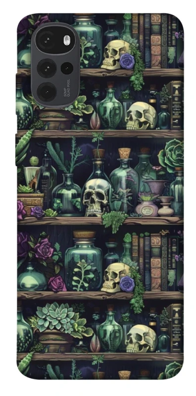 Чохол на Motorola Moto G22 Bookshelf ver.1 фото 1 з 1