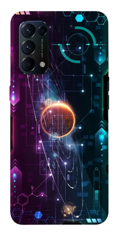 Чехол на Oppo Reno 5 4G Galaxy фото 1 из 1