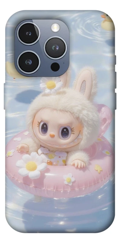 Чехол на Apple iPhone 16 Pro Max Labubu swimming фото 1 из 1