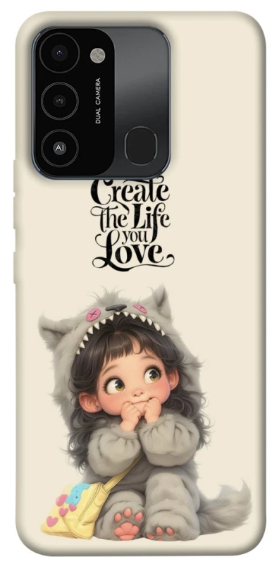 Чохол на TECNO Spark 8C Create the life you love фото 1 з 1