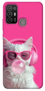 Чехол на ZTE Blade A52 Pink kitty фото 1 из 1