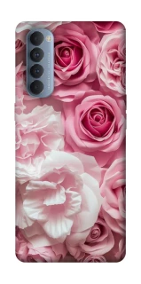 Чехол на Oppo Reno 4 Pro Розовые цветы фото 1 из 1