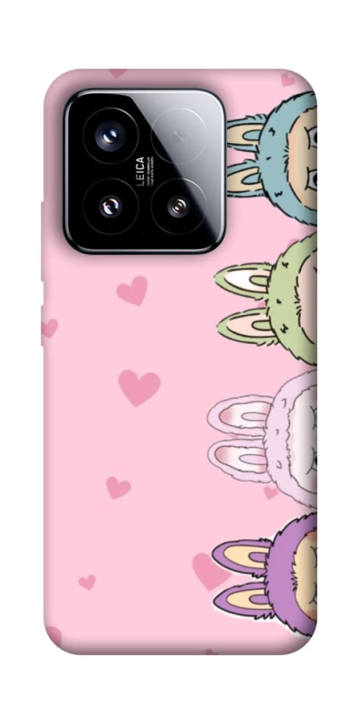 Чохол на Xiaomi 15 All Labubu 4 фото 1 з 1