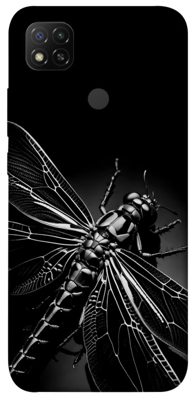 Чехол на Xiaomi Redmi 9C Black dragonfly фото 1 из 1