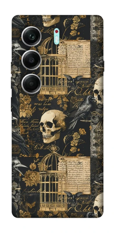 Чохол на Tecno Camon 40 Pro 5G Halloween aesthetics ver.1 фото 1 з 1