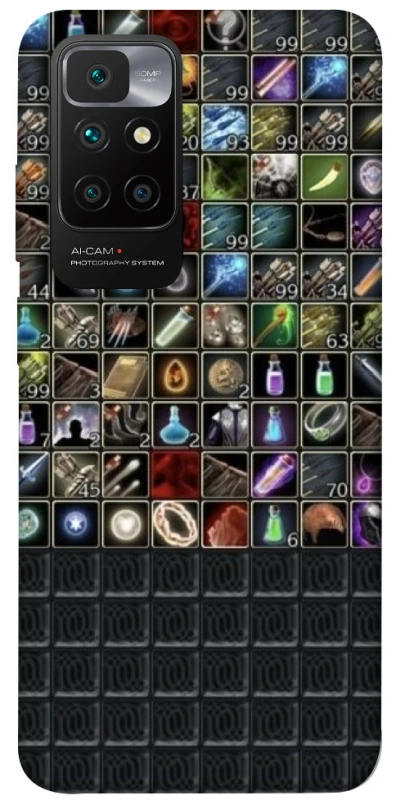 Чехол на Xiaomi Redmi 10 Inventory menu ver.2 фото 1 из 1