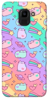 Чехол на Samsung J600F Galaxy J6 (2018) Cat Cute фото 1 из 1