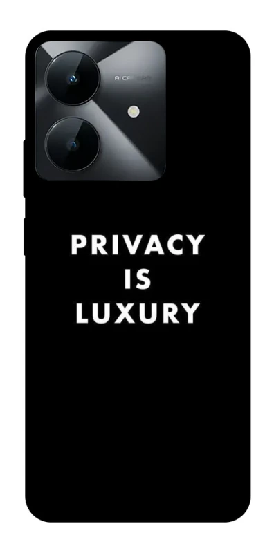 Чехол на Realme Note 60x Privacy is luxury фото 1 из 1