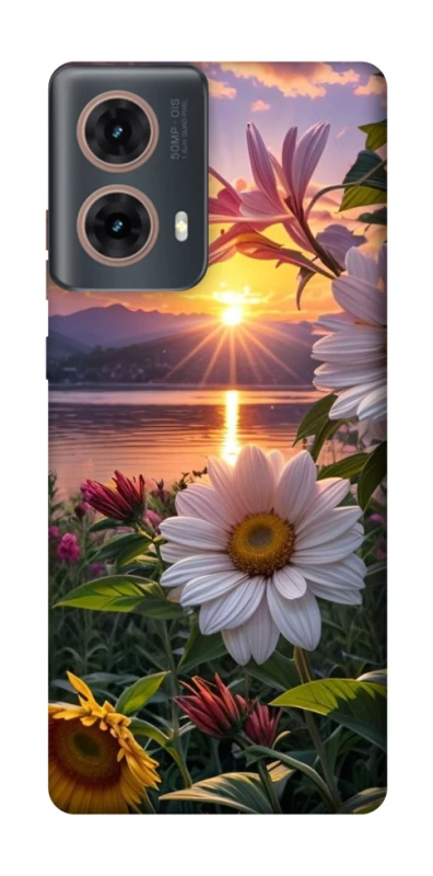 Чохол на Motorola Moto G85 Flowers v31 фото 1 з 1