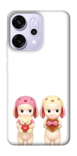 Чехол на Oppo Reno 14 Pro Puppy Love Duo фото 1 из 1