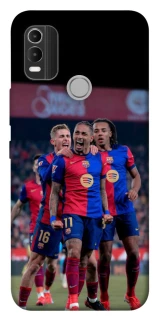 Чохол на Nokia C21 Plus FC Barcelona team фото 1 з 1