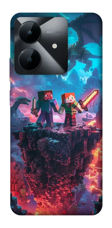 Чохол на Realme Note 60x Minecraft v3 фото 1 з 1