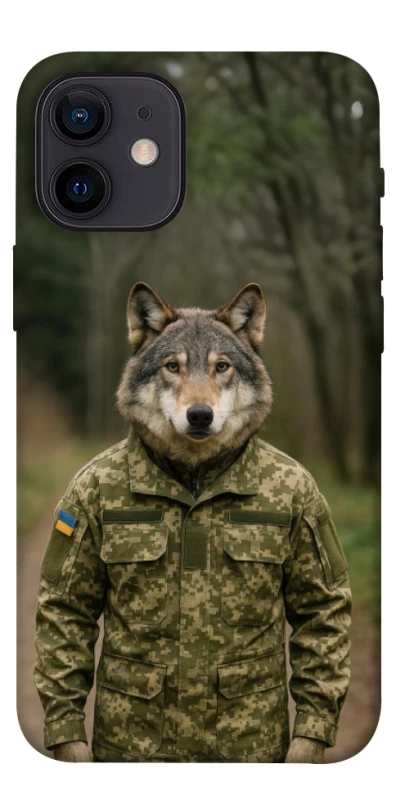 Чохол на Apple iPhone 12 mini (5.4") Вовк захисник фото 1 з 1