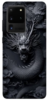 Чехол на Samsung Galaxy S20 Ultra black dragon фото 1 из 1